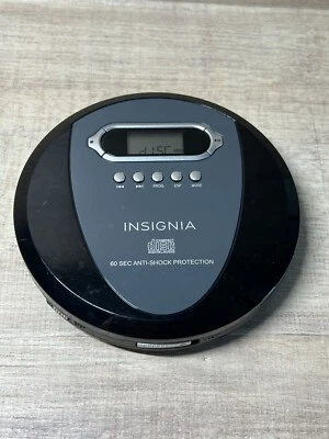 Reproductor de CD portátil Insignia NS-P4112 con protección antichoque de 60 segundos - FUNCIONA Foto 1 de 3