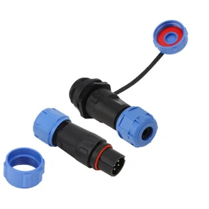 SP13 Wire Connector Aviation Circular 4 Core Joint Terminal Male Female Plug - Picture 1 of 15