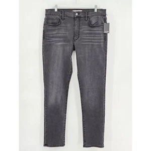 Joe's Jeans Tapered Slim Jeans Kinetic Black Size 34 NWT - Picture 1 of 8
