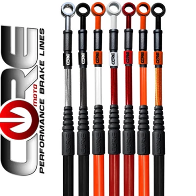 CORE MOTO MX KTM 530XC-W 500EXC 2008-2011 FRONT AND REAR BRAKE LINE KIT - Image 1 of 4