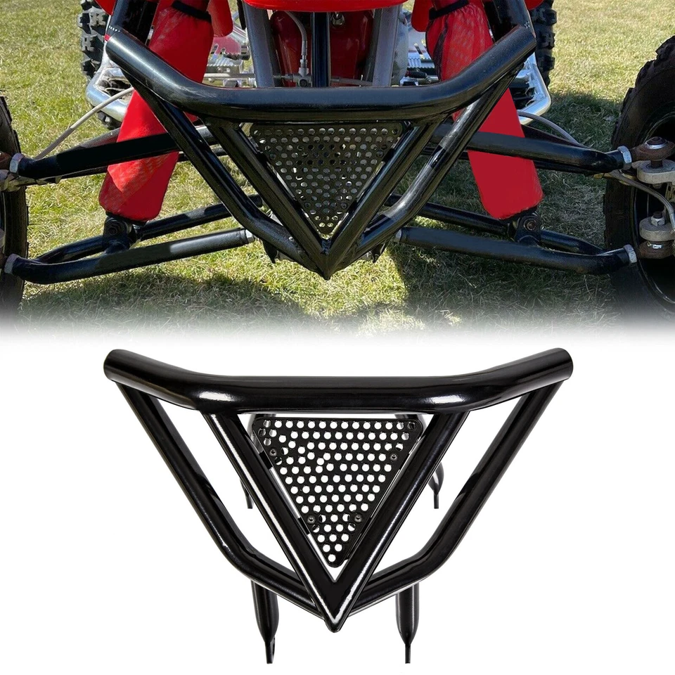 Черный алюминиевый передний бампер Proctector для Honda Sportrax 400 TRX400EX 99-08 - Изображение 1 из 4