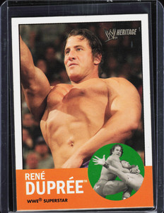 2006 Topps Heritage II WWE #24 Rene Dupree NMT