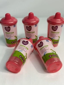 NEW Parents Choice Sippy Cup 9oz. Lot Of (5) PINK - Picture 1 of 4