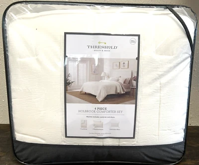 Full/Queen 4 Piece Holbrook Relaxed Washed Comforter & Sham Set - Image 1 of 3
