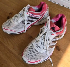 Scarpe da corsa donna Adidas Mi Supernova Glide rosa grigio taglia UK 7 - Foto 1 di 10