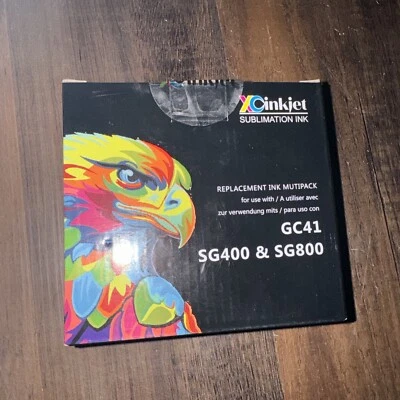 NEW XCinkjet Sublimation Ink Cartridge GC41 Compatible for SG400 SG 800 - Image 1 of 4