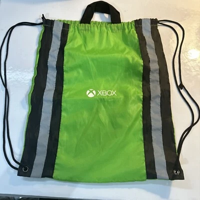 Original Xbox Logo Collectable Drawstring Bag Rare Promo Item. - Image 1 of 4
