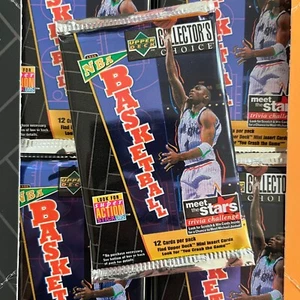 1996-97 Upper Deck Collector's Choice Series 1 Sealed Hobby Pack 12 Cards MJ - Picture 1 of 13