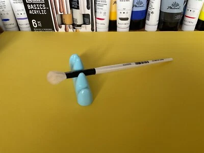 Brush holder light blue for up to 4 brushes  P1200 - Image 1 of 4