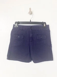 Lands’ End Shorts Girls Navy Blue Flamingo School Summer Size 12 - Picture 1 of 6