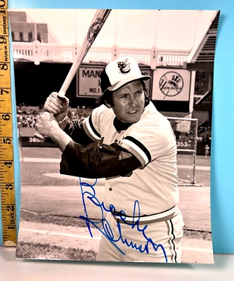 🔥 Brooks Robinson HOF Baltimore Orioles Baseball Player Autographed Photo 🔥 - Image 1 of 2