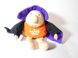 Vintage Ziggy, I Love You Plush Doll 1993 Dracula Vampire Halloween Tag Bent - Bild 1 von 11