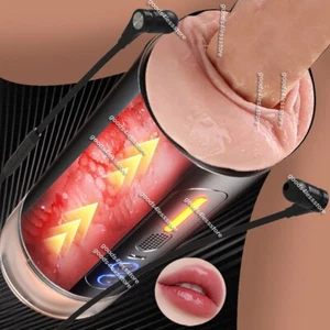 Juguetes Sexuales Para Hombres Masculino Vibrador Masturbador Vagina USA - Picture 1 of 8