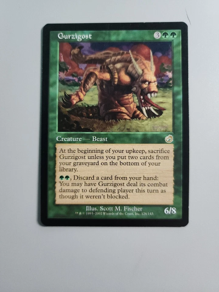 MTG Gurzigost Torment 126/143 Regular Rare - Image 1 of 1