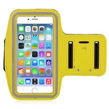 iPhone 6 4.7" Żółty Premium Sportowa bransoletka Cover Case Bieganie Siłownia Trening