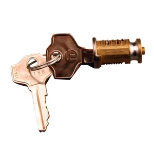 STARFLEET Garage Door ANTI-VANDAL Replacement LOCK BARREL & 2 keys Cylinder Plug - Picture 1 of 2