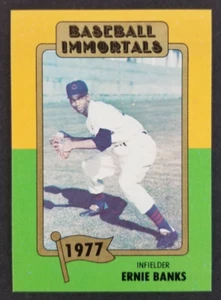 Tarjeta de béisbol Ernie Banks 1980 Immortals #158 (NM) - Imagen 1 de 2