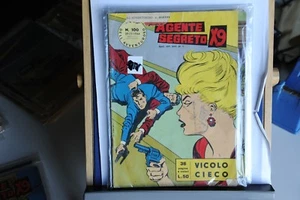 ALBI DELL'AVVENTUROSO - AGENTE SEGRETO X9 - N. 100 1964 - IL VICOLO CIECO - Picture 1 of 1