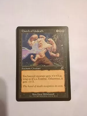 MISPRINT | MISCUT MTG Magic the Gathering CLUTCH OF UNDEATH Scourge - Image 1 of 3