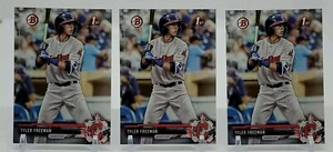 (3) Novato Tyler Freeman 2017 Primer Draft de Bowman primera radiocontrol de los Indios de Cleveland 🙂 - Imagen 1 de 8
