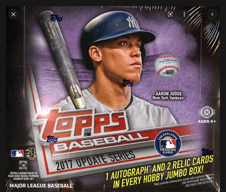 2017 Topps Baseball Update Series..You Pick..1-150 - Image 1 of 1