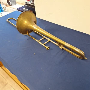 Alte Posaune Sächsische Musik Instrumentenfabrik Klingenthal S.A./7 - Bild 1 von 9
