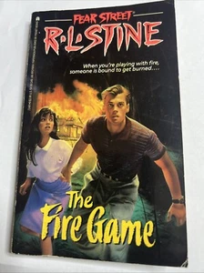 R.L. Stine Fear Street “The Fire Game” Vintage 1991 Archway PB 1st Edition - Imagen 1 de 7