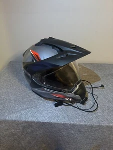 ORIGINAL BMW Motorrad Helm GS Carbon ECE Xplore With Sena 50S Bluetooth Headset - Picture 1 of 8