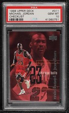1998-99 Upper Deck Michael Jordan #311 PSA 10 GEM MT HOF