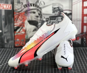 Puma Ultimate Firm Ground/Artificial Ground Soccer Cleats 107311-01 Mens Sz 11.5 - Picture 1 of 12