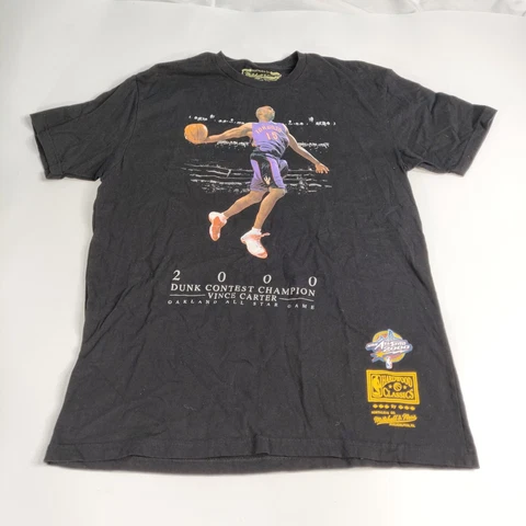 Mitchell & Ness Vince Carter NBA 2000 Slam Dunk Contest Champion Shirt Sz XL Cover