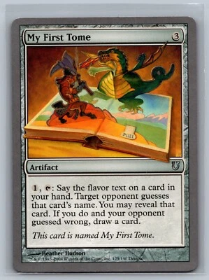 Magic The Gathering Unhinged My First Tome #125/140 MTG TCG CCG - Image 1 of 2
