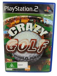 PS2 Crazy Golf World Tour Sony PlayStation 2 Game AUS PAL Complete