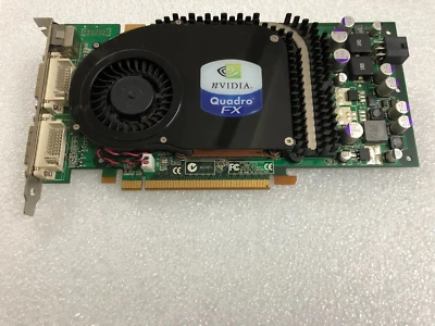 HP 394754-001 395815-001 nVidia Quadro FX3450 Dual DVI PCI-e Graphics Card - Image 1 of 4