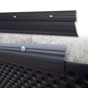 20 Meter Noppenbahn Halteleiste PVC Abdeckprofil Noppenfolie Schutzleiste PT6 - Bild 1 von 3