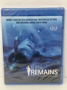 To What Remains (Blu-ray) Derek Abbey Eric Terrill Brand New Sealed Documentary - Picture 1 of 2