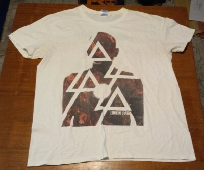 Camiseta grande de la gira de conciertos Linkin Park 2012 Chester Bennington vinilo LP disco Foto 1 de 4