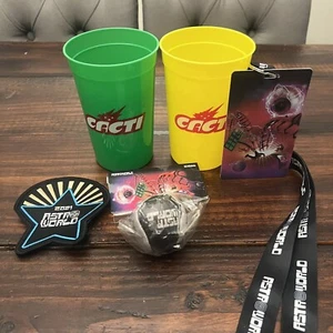 Travis Scott Houston Astroworld 2021 Accessory Bundle RARE Authentic - Picture 1 of 9