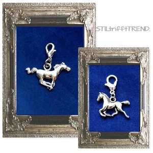 CHARM ANHÄNGER PFERD HENGST STUTE ARABER FOHLEN für BETTELARMBAND und KETTE - Bild 1 von 3