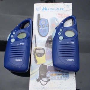Paar Uniden EcoTrek FRS 400 2 Meilen 14 Kanal Hand Walkie Talkies - Bild 1 von 2