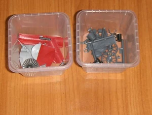 6 CONTENITORI PER PICCOLE E MEDIE PARTI MODELLISTICHE - Foto 1 di 3