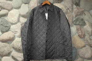 Barbour Heritage Liddesdale Quilted Jacket Coat Charcoal Grey New XX-Large XXL - Picture 1 of 7