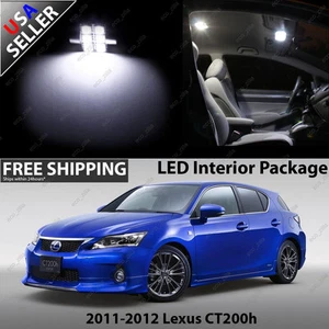Lexus CT200h 4 Door Hatchback White LED Interior Light Bulb Package - Picture 1 of 1