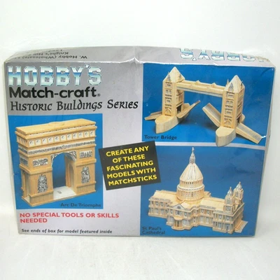 Hobby's Match Craft BIG BEN Historic Buildings Series Matchstick Kit 11531 NRFB - Image 1 of 4
