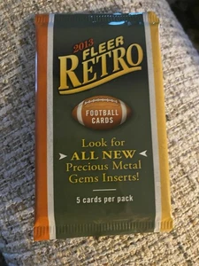 2013 Fleer Retro Factory Sealed HOBBY Pack! Look For PMG Precious Metal Gems! - Picture 1 of 1