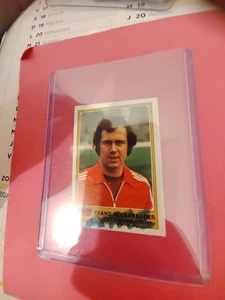Franz Beckenbauer Sticker Panini Euro Football - Imagen 1 de 4