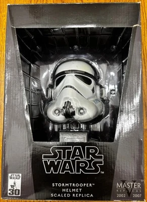 Star Wars Stormtrooper  .45 Scaled Helmet Master Replicas - Image 1 of 4