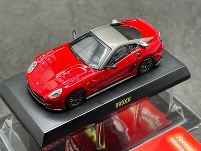 Coche modelo diecast rojo Kyosho 1/64 Ferrari colección 8 599 xx 49H1 Foto 1 de 4