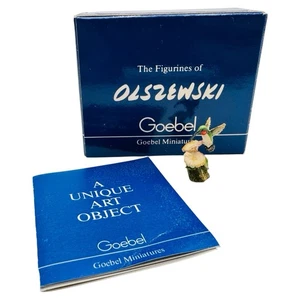 Olszewski Goebel Miniatur Wildlife Serie Kolibri Figur NEU IM KARTON - Bild 1 von 18