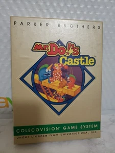 Mr. Do!'s Castle 1983 Coleco Colecovision CIB Complete In Box Manual - Picture 1 of 11